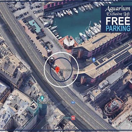 Aquarium Exclusive Loft - Private Parking Leilighet Genova Eksteriør bilde